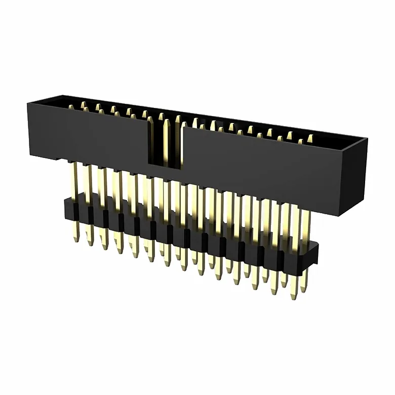 Antet de 1,27 mm Stack -ul cu row cu cutie dublă