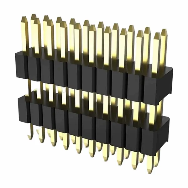 Rândul dublu cu pinul de 2,54 mm