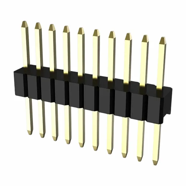 2,54mm pin antet un singur rând drept