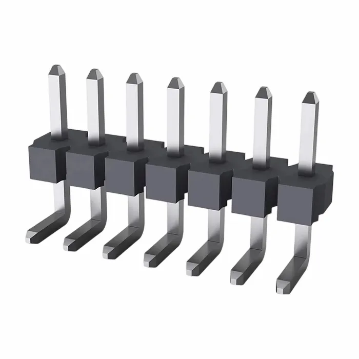 5,08mm pin antet o singură scufundare de 90 de grade